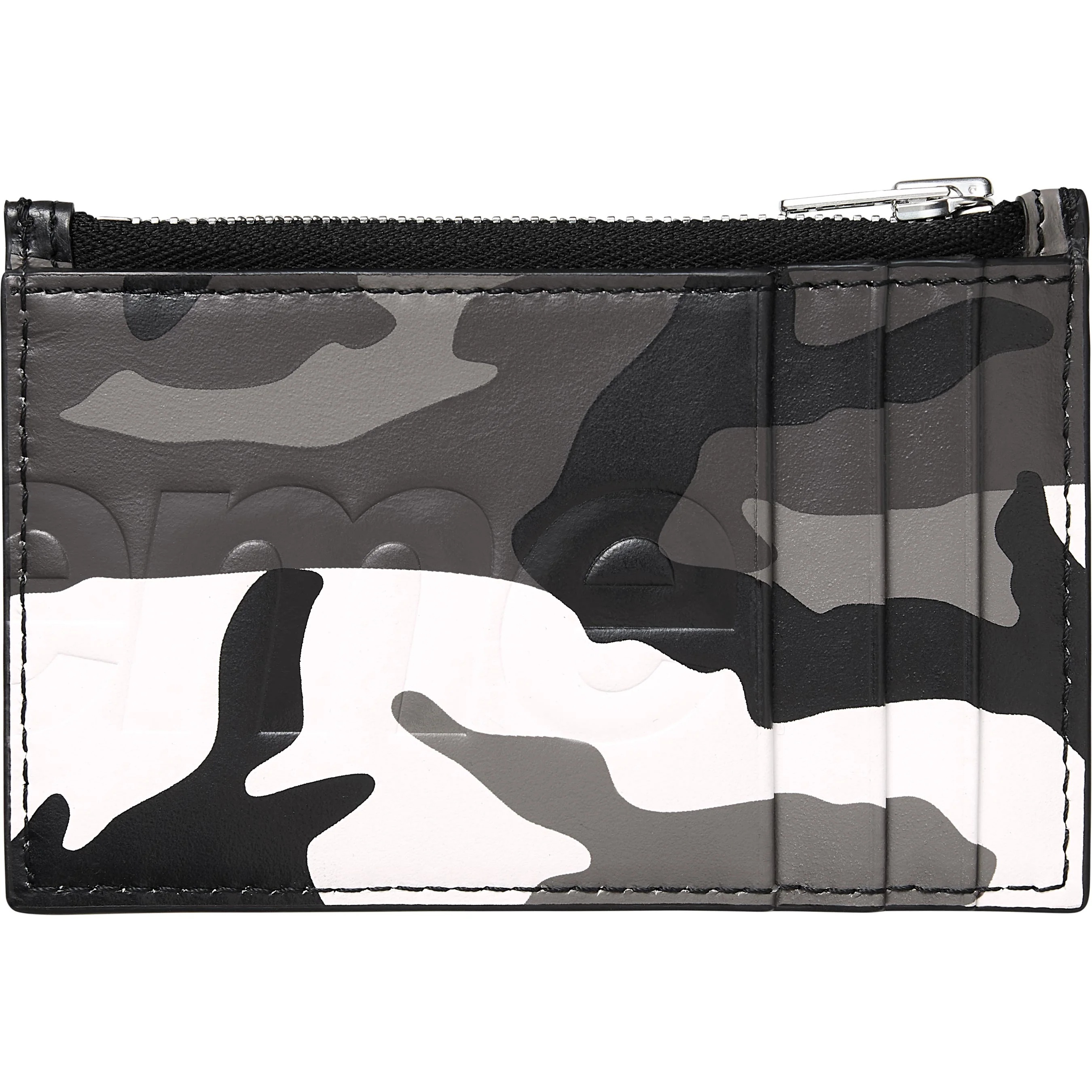 Leather Zip Card Holder view 3